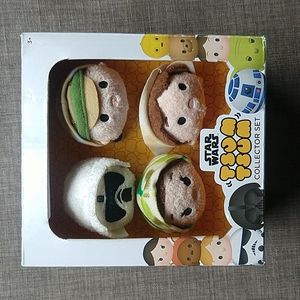 Disney Star Wars Tsum Tsum Collector Set 4 Plush in Box New